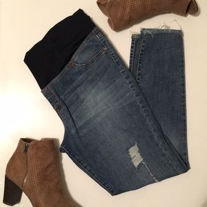 Isabel Maternity Ripped Jeans
